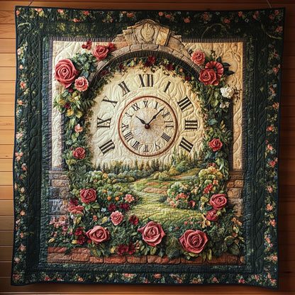 Floral Timepath CP0306038CL Quilt