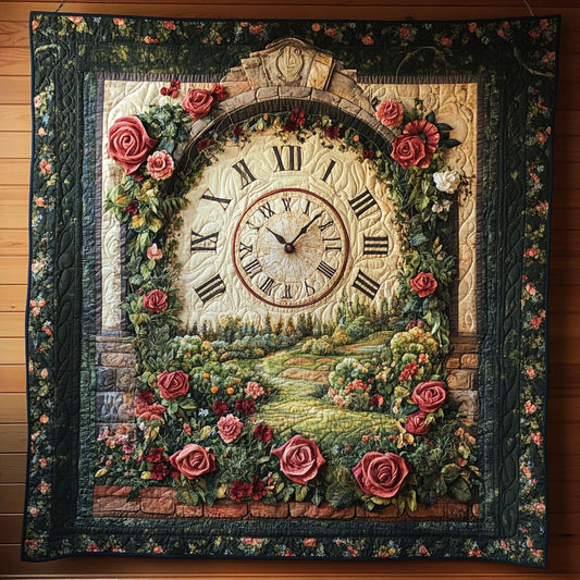 Floral Timepath CP0306038CL Quilt