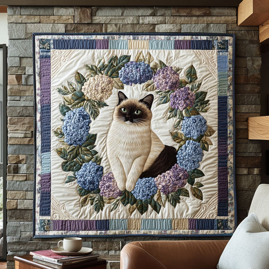 Hydrangea Gaze DH0110001CL Quilt