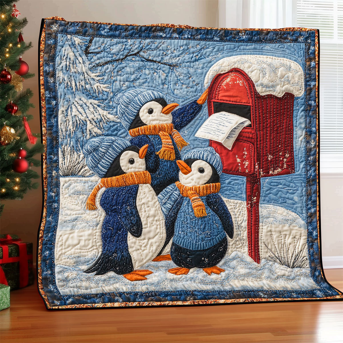 Snowy Penguin CW1511044CL Quilt