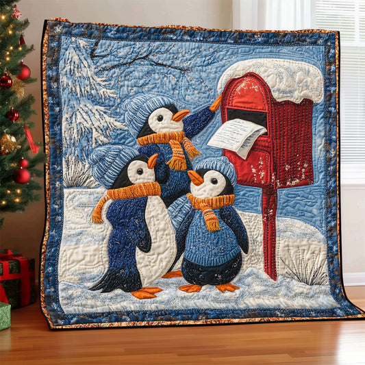 Snowy Penguin CW1511044CL Quilt
