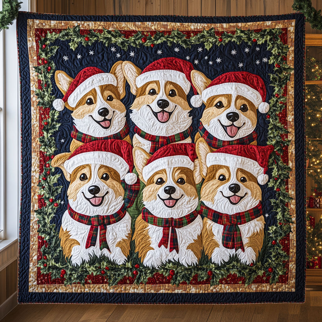 Cozy Corgi CW1109064CL Quilt