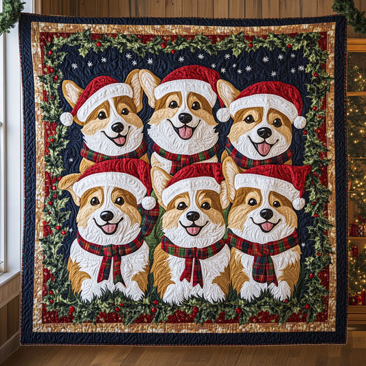 Cozy Corgi CW1109064CL Quilt