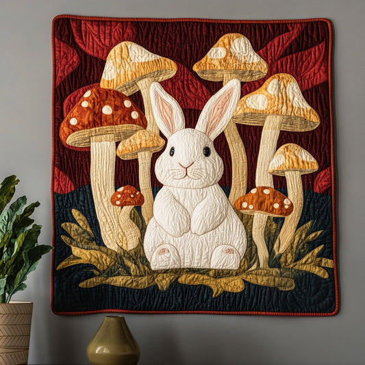 Rabbit Mushroom Forest DH2009032CL Quilt