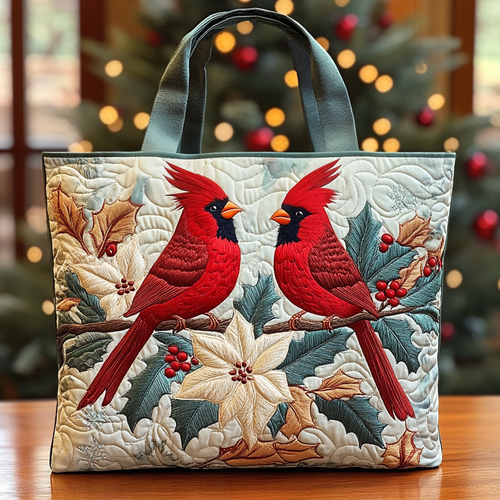 Evergreen Cheer CP0410030CL Quilted Tote Bag