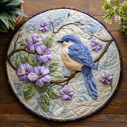 Blue Bird CW0805009CL Quilted Round Mat