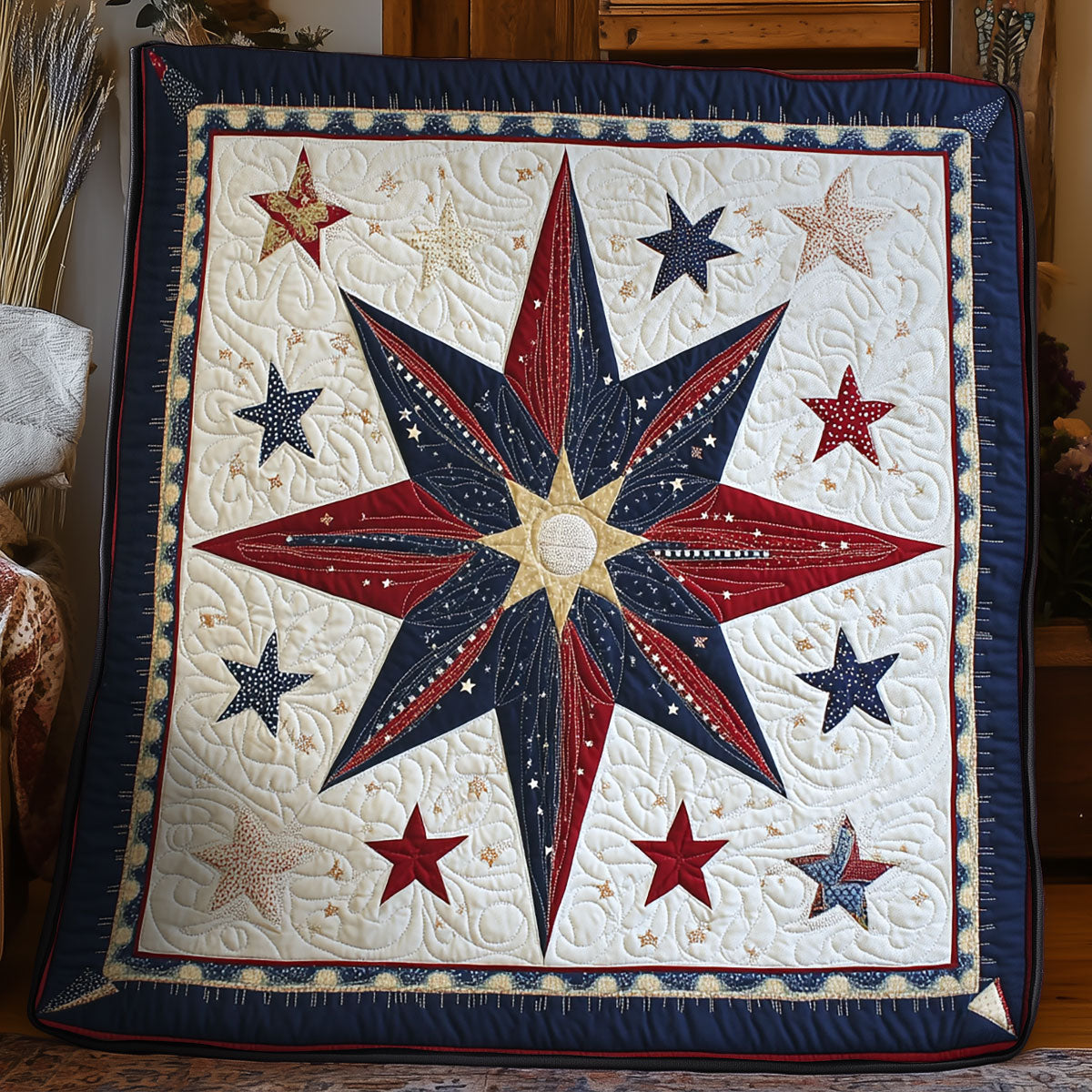 Freedom Starburst WX1306015CL Quilt