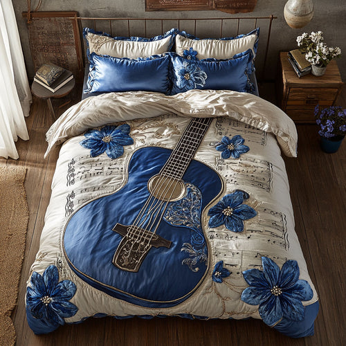 Indigo Guitar Dream CW2509031CL Duvet Cover Set