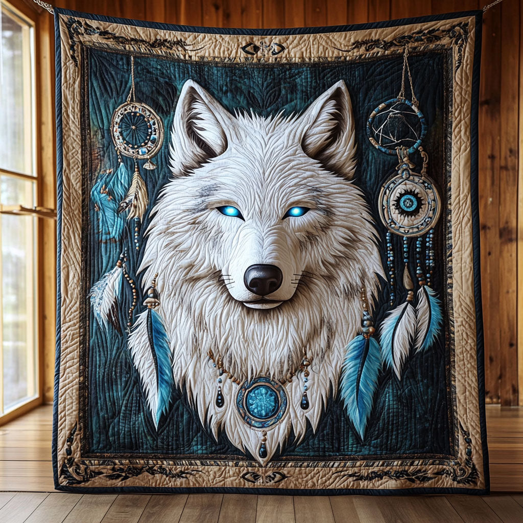 Wolf Dreamcatcher CW0807048CL Quilt