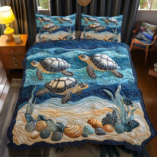 Sea Turtle WJ2612035CL Duvet Cover Set