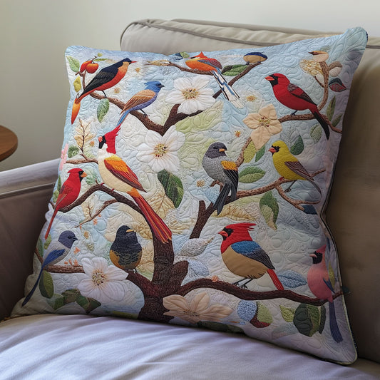 Bird Tree WX2401057CL Quilt Pillow Case