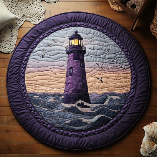 Lighthouse Radiance WN0404016CL Quilted Round Mat