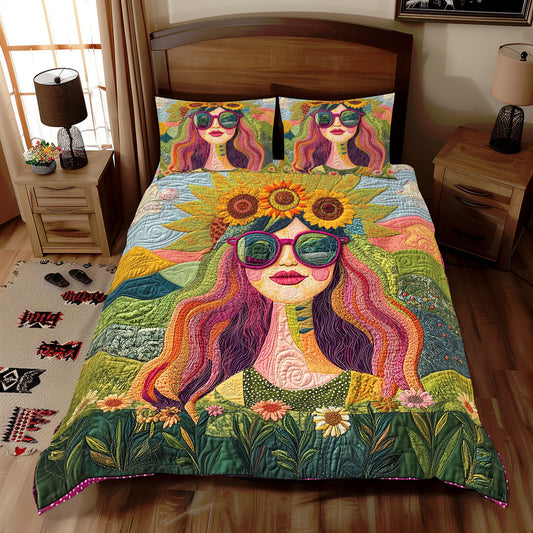 Sunflower Woman WX2412089CL Duvet Cover Set