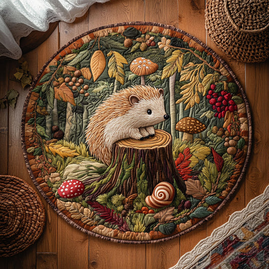 Headgehog WY2805030CL Quilted Round Mat