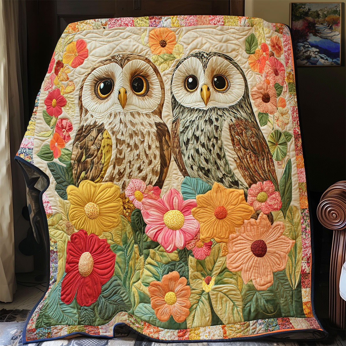 Garden Hoots CP3107045CL Quilt