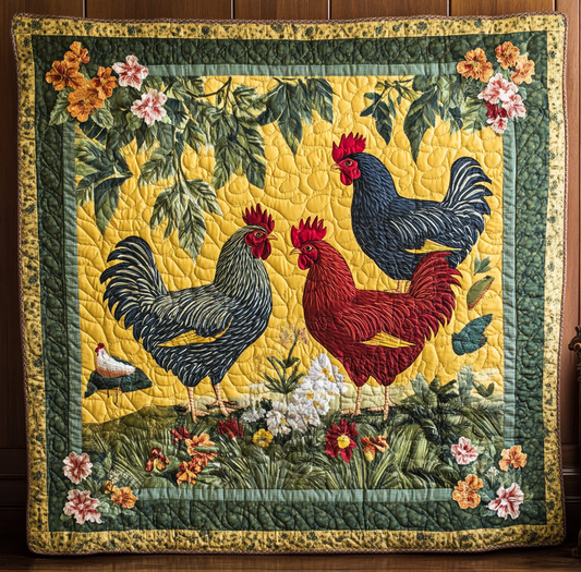 Morning Glory YR0401012CL Quilt
