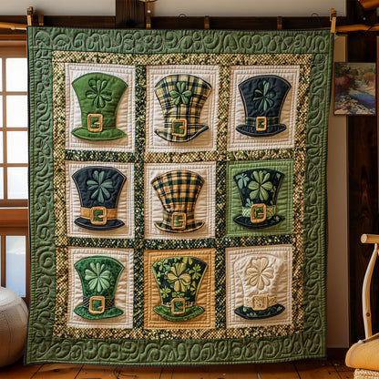St Patrick Hat WY0801058CL  Quilt