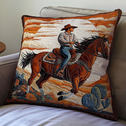 Cowboy WX2401069CL Quilt Pillow Case