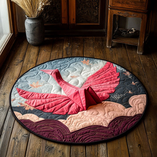 Origami Dawn CP2807067CL Quilted Round Mat