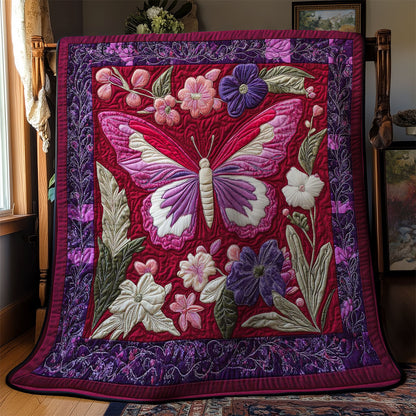 Butterfly Blossom WN0801033CL Quilt