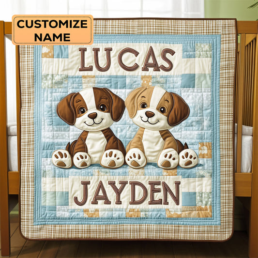 Best Buddy Nap WJ2407004CL Personalized Baby Quilt
