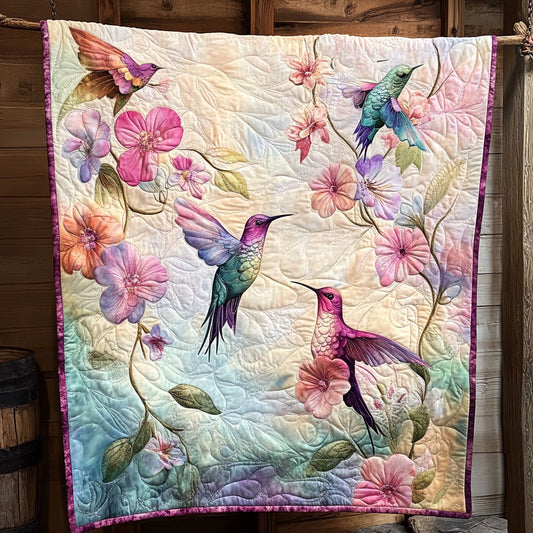 Hummingbird Bloom CW1505122CL Quilt