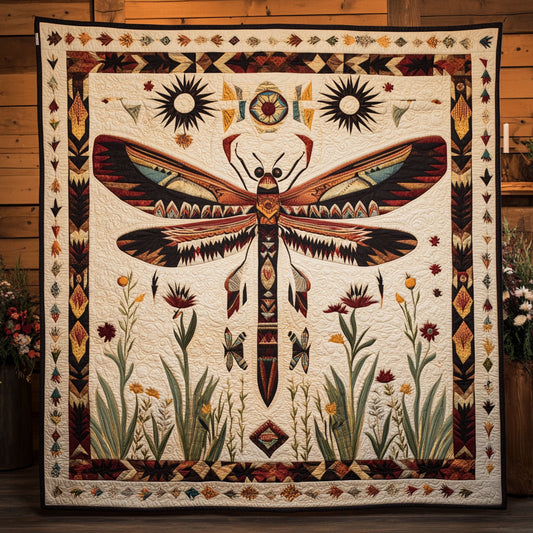 Tribal Dragonfly Wings CW1806044CL Quilt