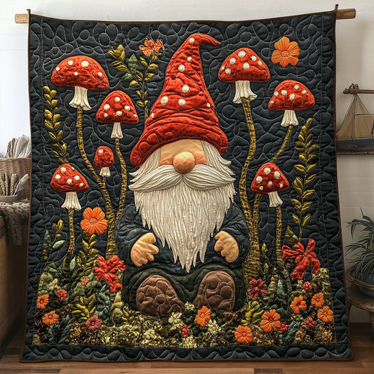 Gnome In The Meadow WN1507035CL Quilt