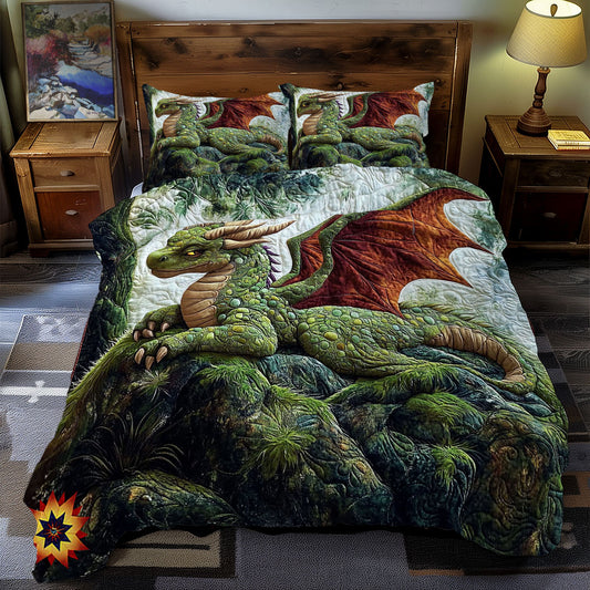 Moss Dragon WY2412035CL Duvet Cover Set