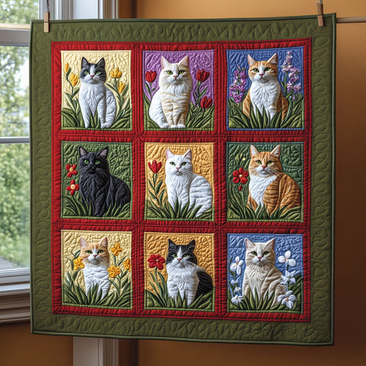 Kitty Flower LT0611012CL Quilt