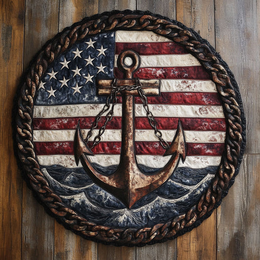 Anchor Stronghold WN0906053CL Quilted Round Mat