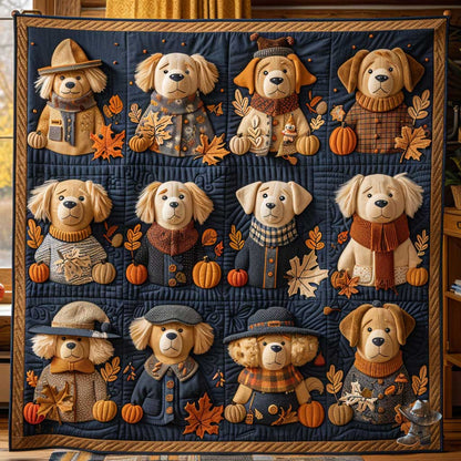 Dog Holiday Joy WN1810029CL Quilt