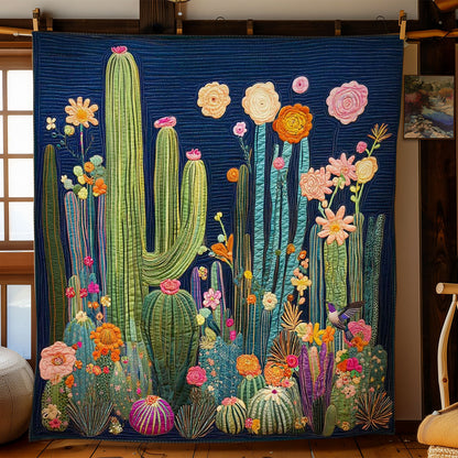 Nighttime Cactus Glow WN1211034CL Quilt