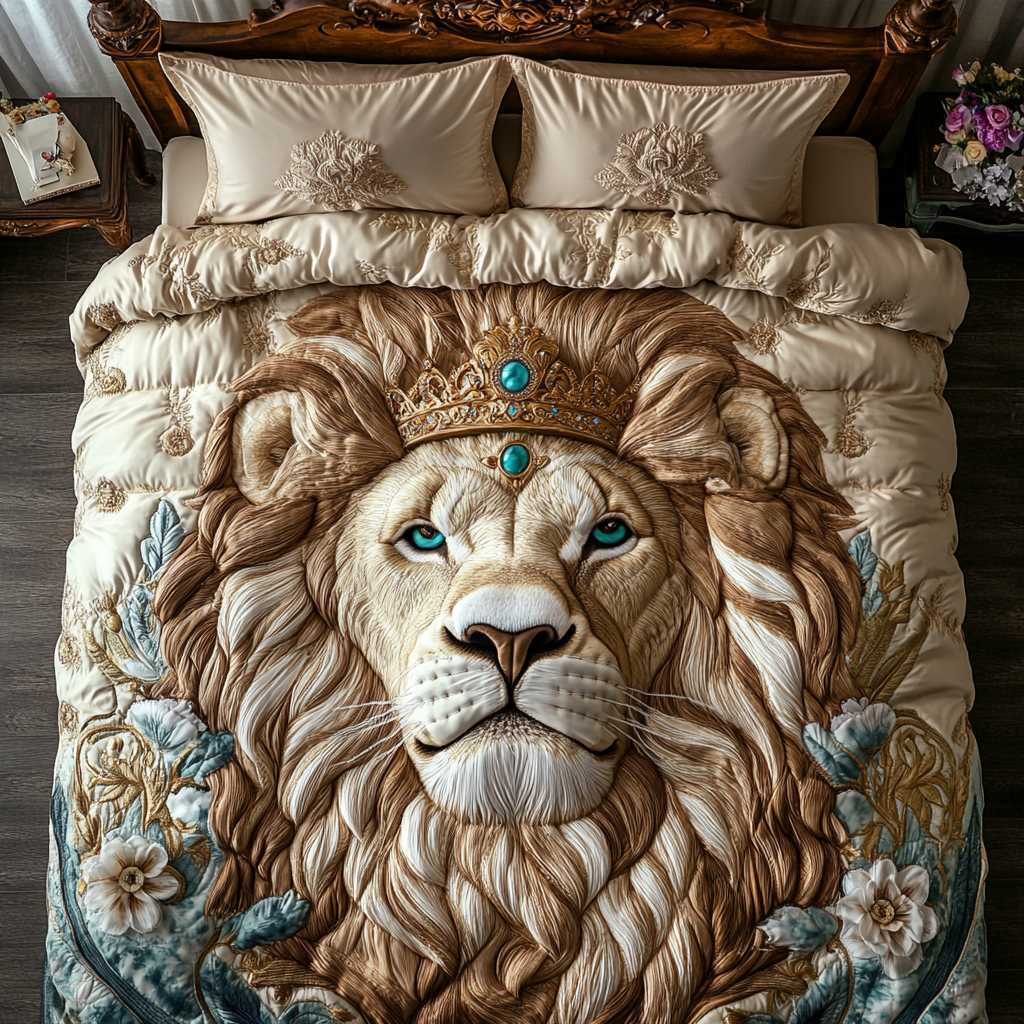 Vivid Lion CQ0505012CL Duvet Cover Set