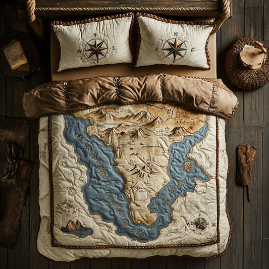 Map Road CP0206092CL Duvet Cover Set