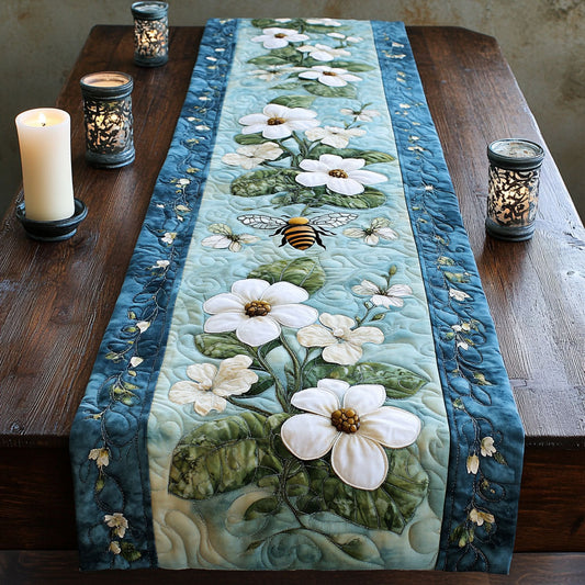 Morning Bloom CM1705036CL Quilted Table Runner
