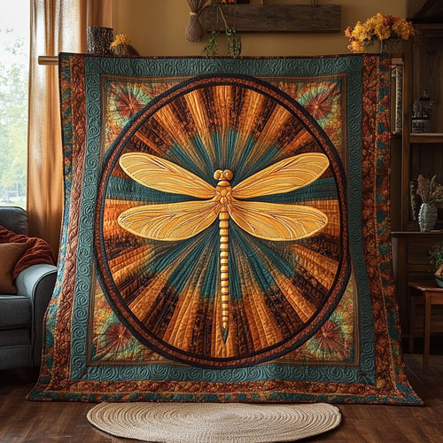 Sunset Dragonfly WN1408115CL Quilt