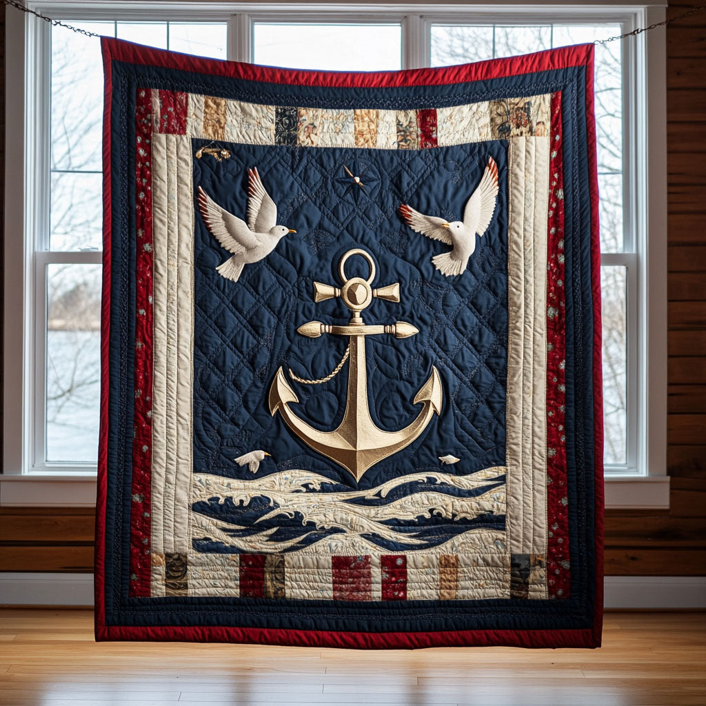 Seafarer’s Emblem CP2108036CL Quilt