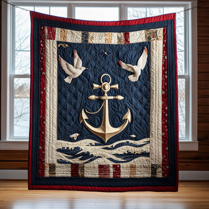 Seafarer’s Emblem CP2108036CL Quilt