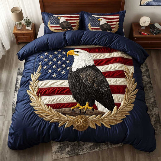 Bald Eagle Defender WN1305002CL Duvet Cover Set