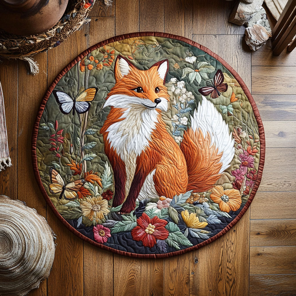 Regal Fox WY1107030CL Quilted Round Mat