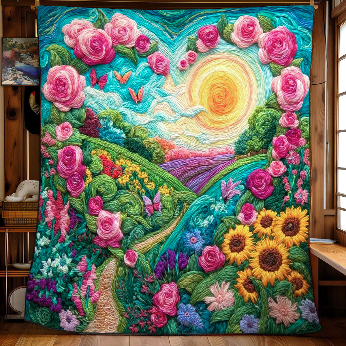 Love Garden CW1401016CL Quilt