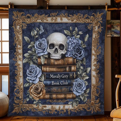 Skull Work WN2005011CL Quilt