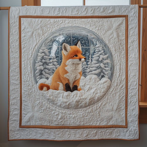 Fox Inside A Giant Snow Globe LT2309008CL Quilt
