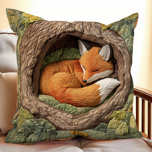 Sleeping Fox WX0406115CL Quilt Pillow Case