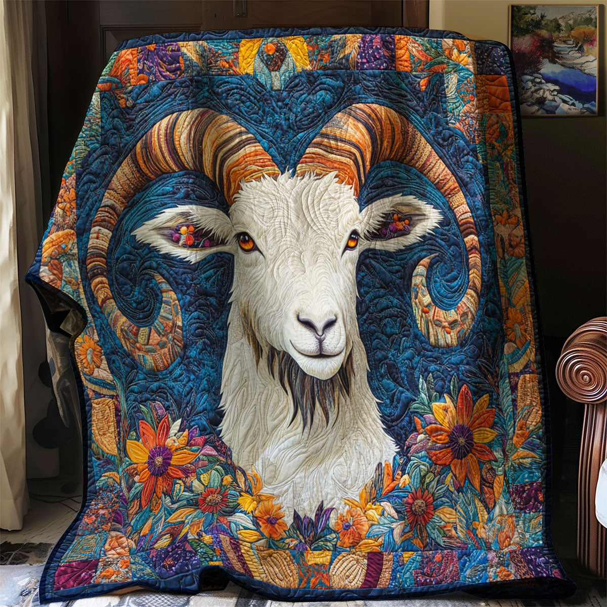 Enchanted Horn WJ3112011CL Quilt