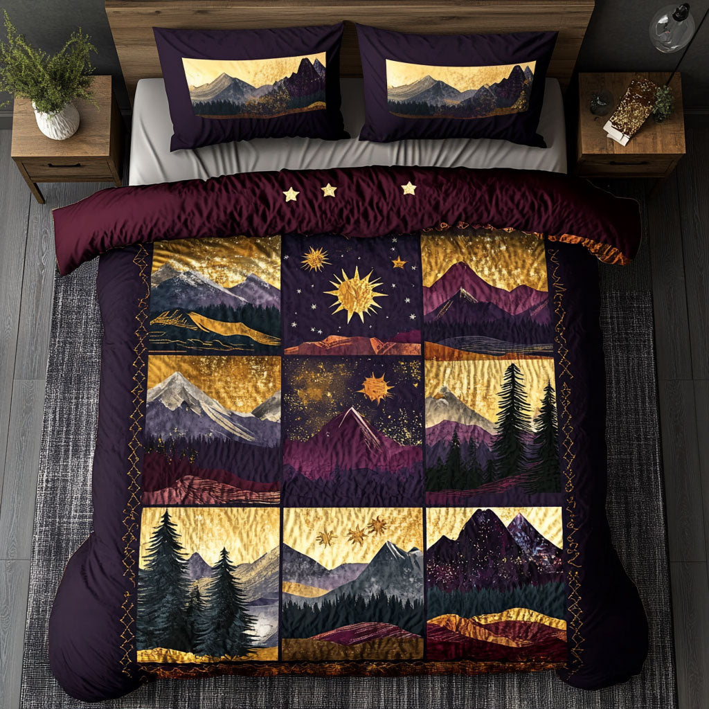 Dynasty Light Mountain WN1208019CL Duvet Cover Set