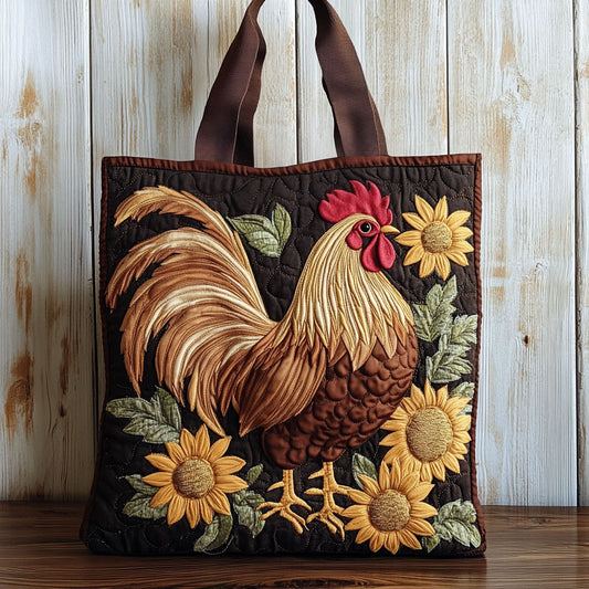 Farmyard Bloom CP0810014CL Quilted Tote Bag