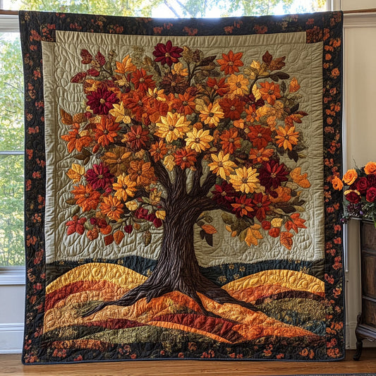 Autumn Tree WN0808006CL Quilt