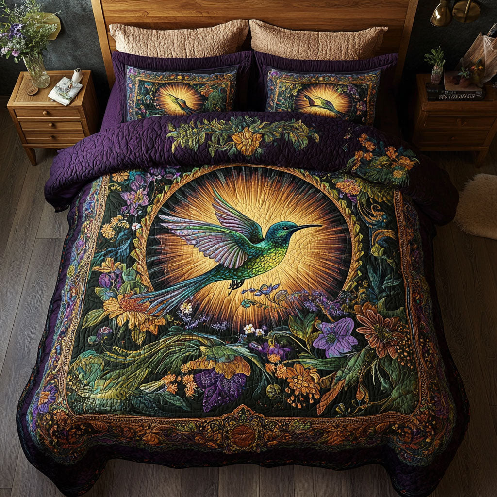 Mystic Hummingbird WY0602033CL Duvet Cover Set